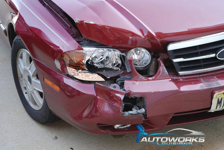 "Final inspection of collision repair work"