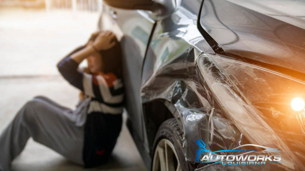 "Car accident repair process"